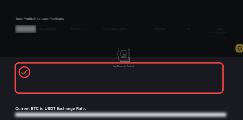 Binance PC Convert 화면에서 BTC/USDT 환율 영역을 확인하는 캡처