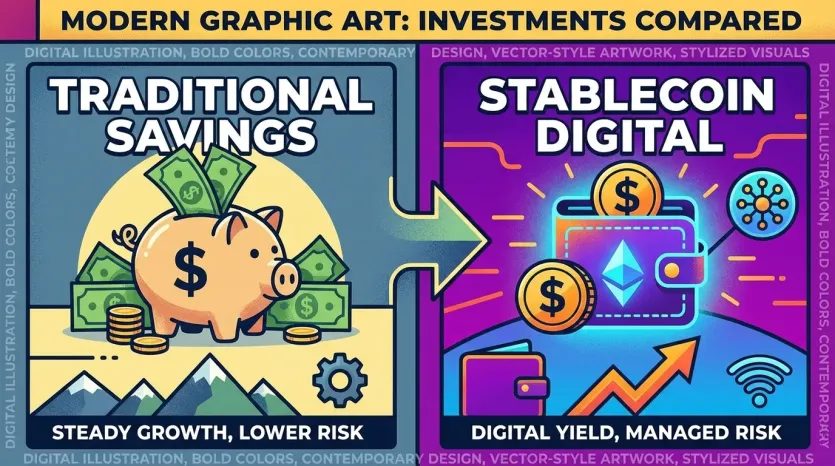 달러 투자 vs 스테이블코인 투자 비교 분석: 수익률, 리스크, 세금 차이점
