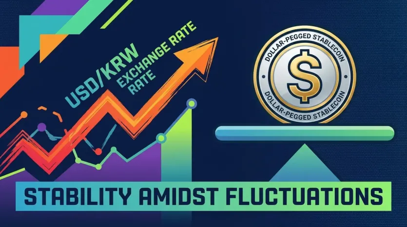 급등하는 원달러 환율, 달러 예금 대신 스테이블코인 투자 대안