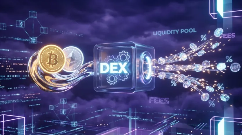 탈중앙화 거래소 이미지