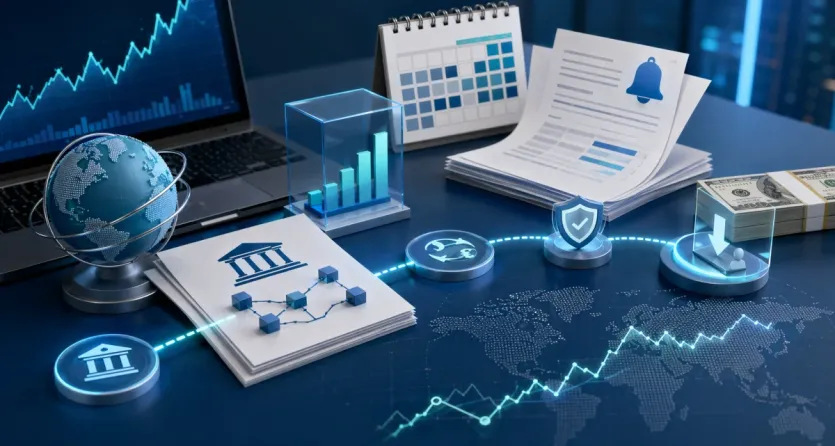 달러 예치 전 공식 공지와 환율, 입금 점검 흐름을 보여주는 대표 이미지