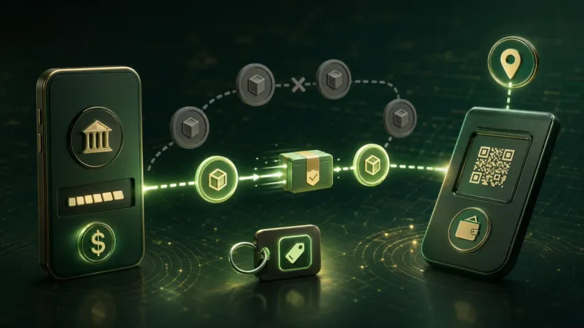 받는 곳 기준으로 네트워크와 메모, 최신 주소를 먼저 맞추는 장면형 이미지