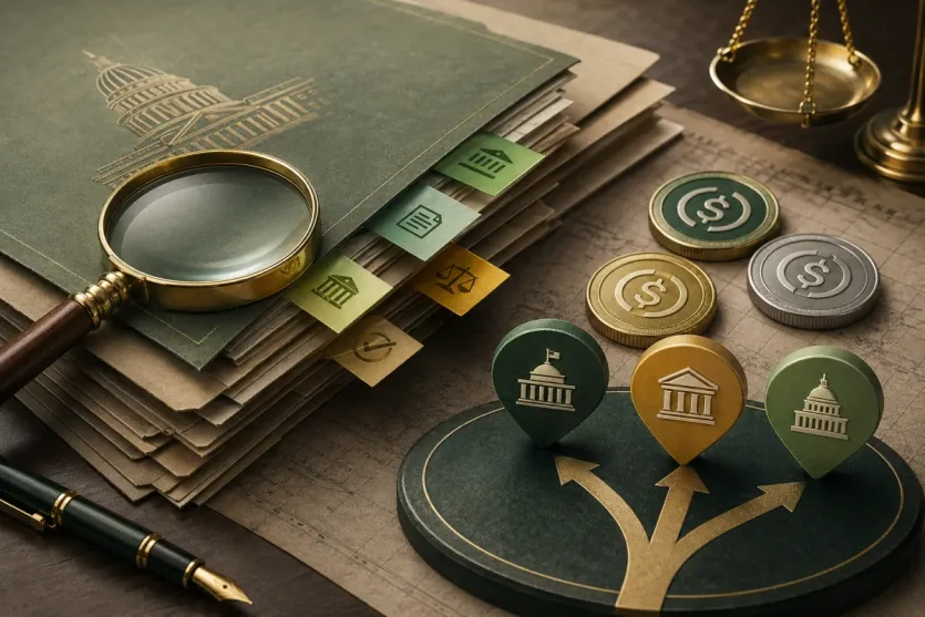 법안 상태코드와 공식 문서 위치를 먼저 가려보는 확인 순서를 오브젝트로 보여주는 이미지